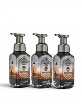 3X Star Wars BOUNTY HUNTER Foaming Hand Soap 8.75 fl oz Set Bundle